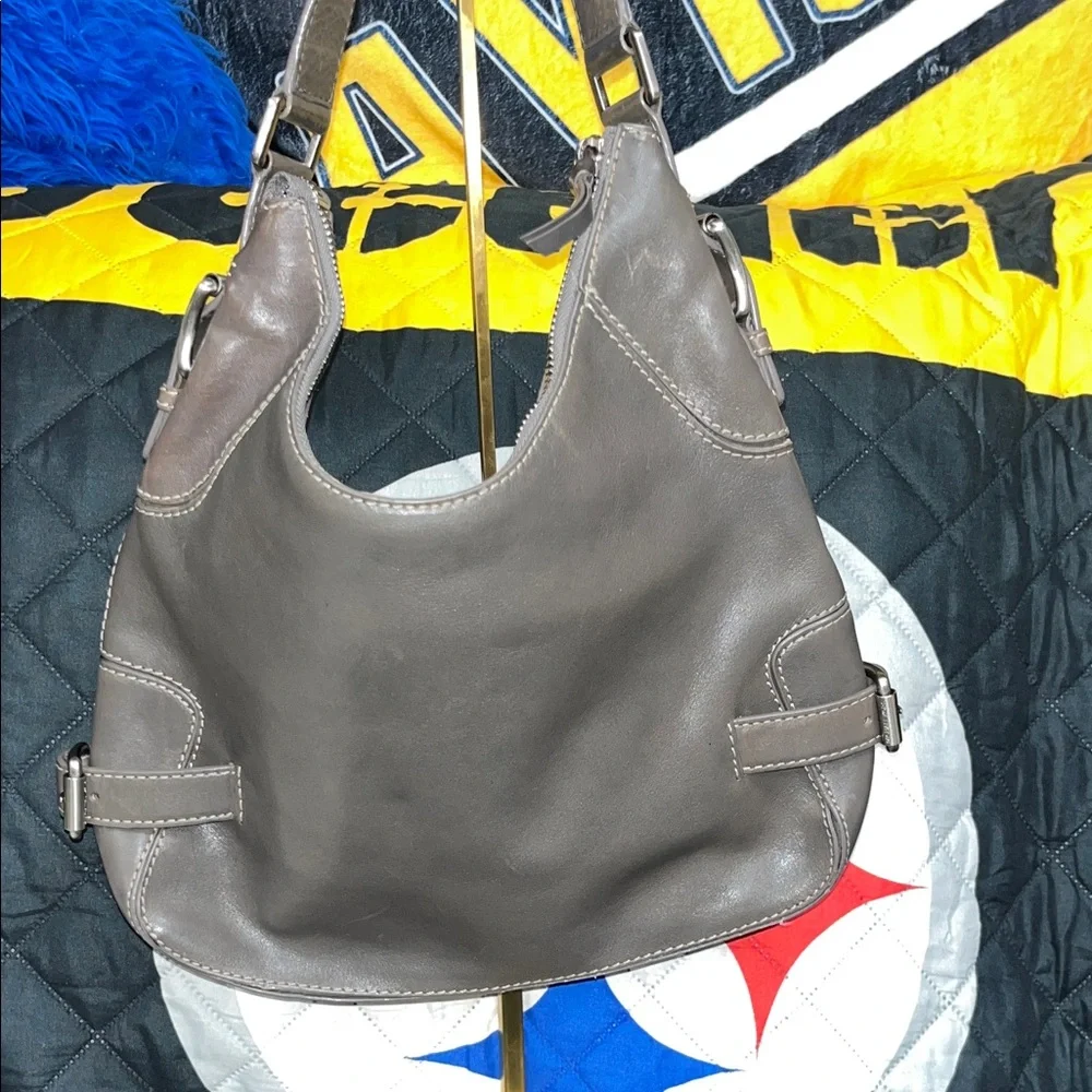 Michael Kors Taupe Leather Hobo‎ Shoulder Bag